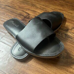Madewell The Boardwalk Post Slide Sandal Size 6.5